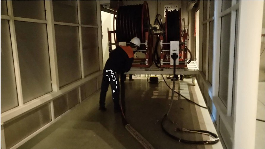 銳技制造無(wú)人大型消防卷盤系統(tǒng)